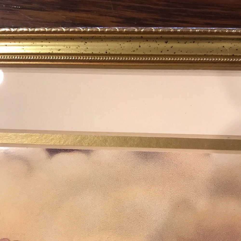 TWO CHERUBS MATTED FRAMED - Picture 10 of 13